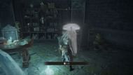 Talking to Seluvis in Ranni's Rise (Image via FromSoftware/YouTube-Ventus SGN Plays)